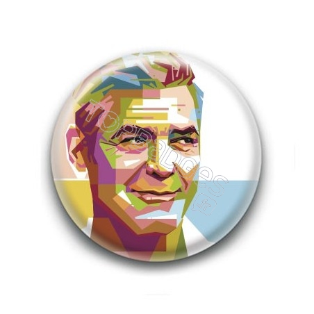 Badge : Graphique, acteur George Clooney