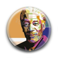 Badge : Graphique, acteur Morgan Freeman