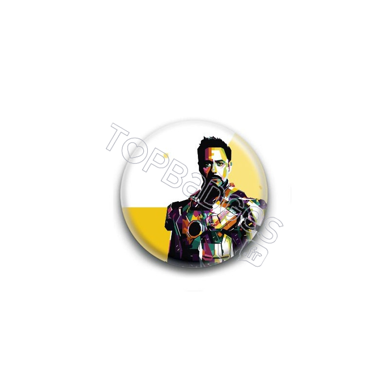 Badge : Ironman graphique