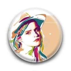 Badge : Graphique, actrice Emma Watson
