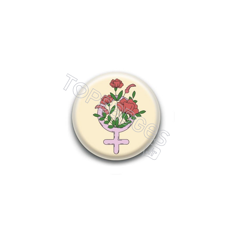 Badge : Girl symbole