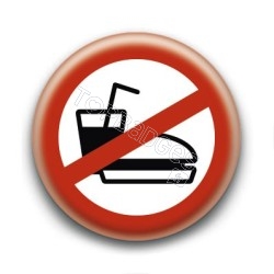 Badge : Nourriture interdite