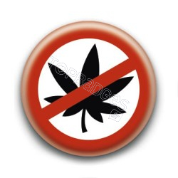 Badge : Cannabis interdit