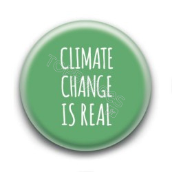 Badge : Climate change is real