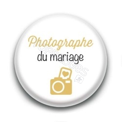 Badge : Picto, Photographe du mariage