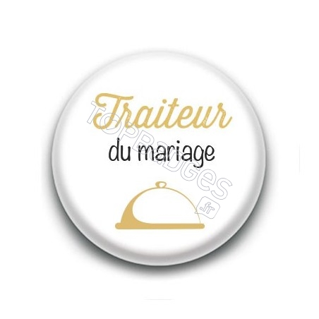 Badge : Picto, Traiteur du mariage