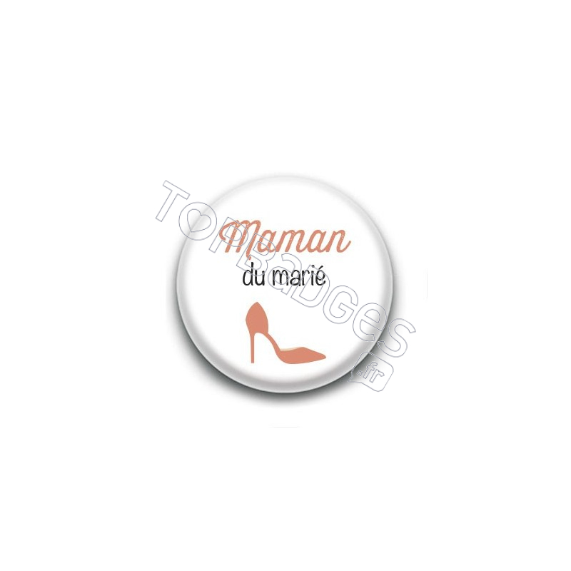 Badge : Picto, Maman du marié