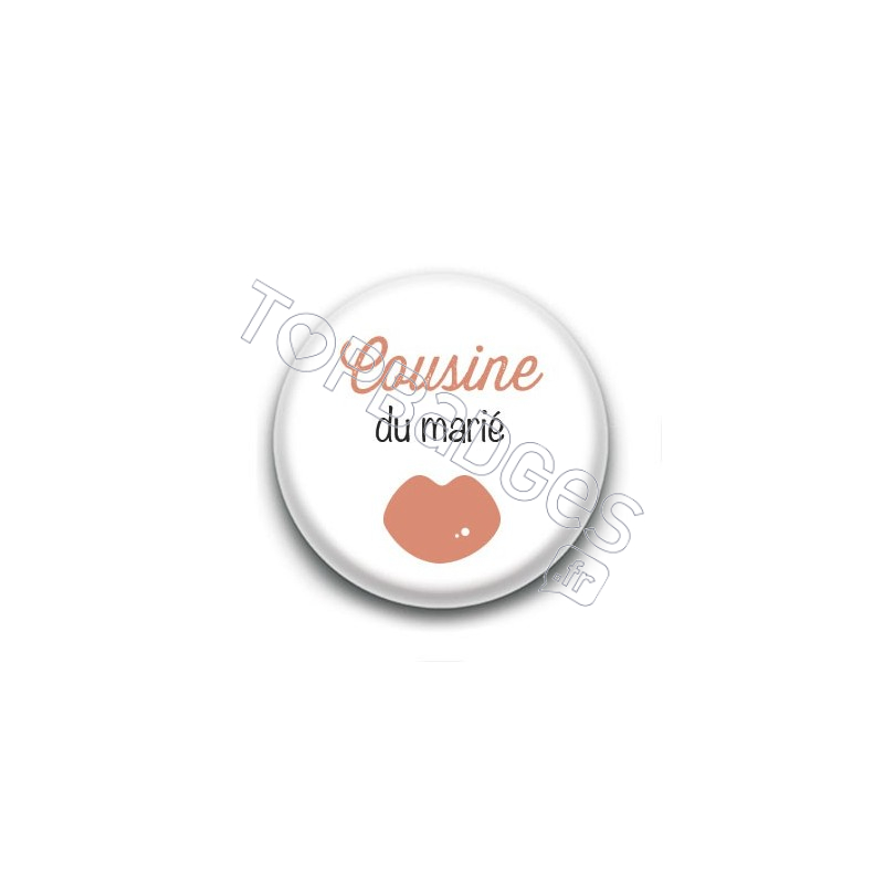 Badge : Picto, Cousine du marié