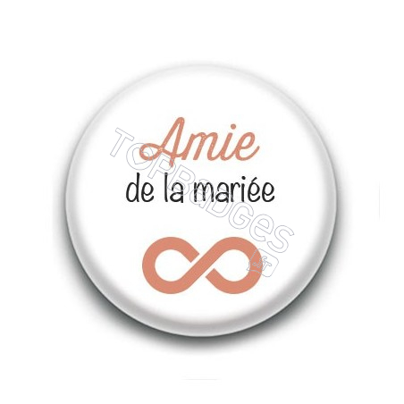 Badge : Picto, Amie de la mariée