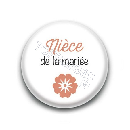 Badge : Picto, Nièce de la mariée