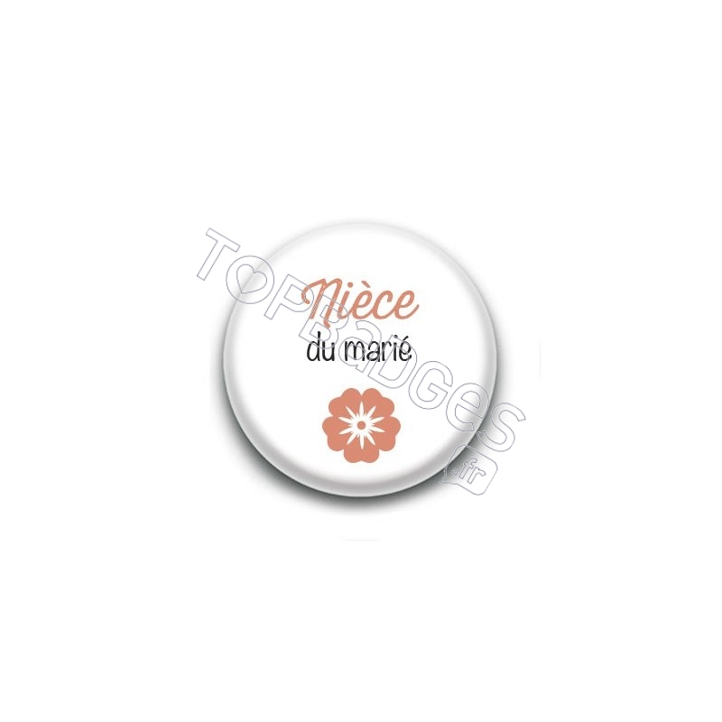 Badge : Picto, Nièce du marié