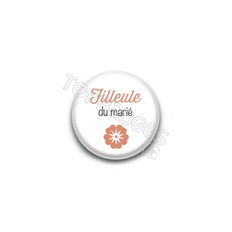 Badge : Picto, Filleule du marié