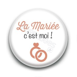 Badge : Picto, la mariée c'est moi !