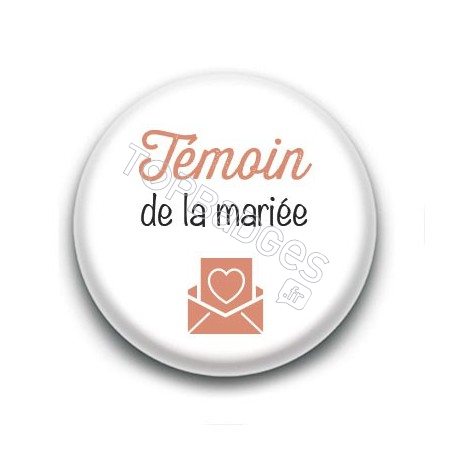 Badge : Picto, Témoin de la mariée