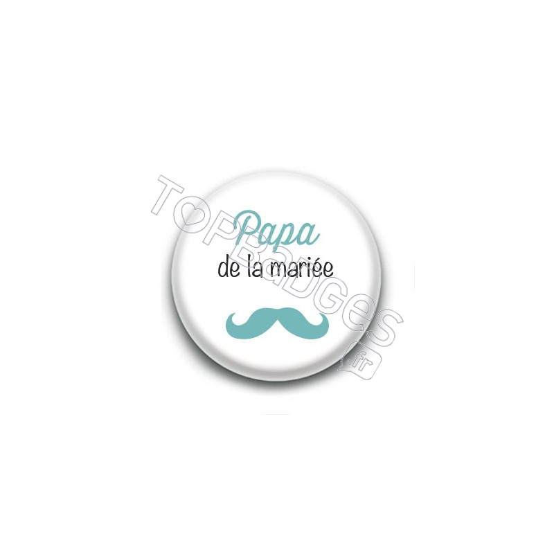 Badge : Picto, Papa de la mariée