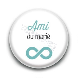 Badge : Picto, Ami du marié