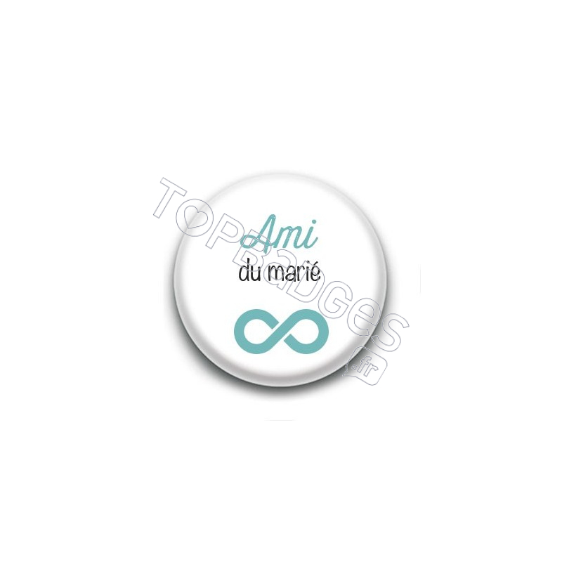 Badge : Picto, Ami du marié