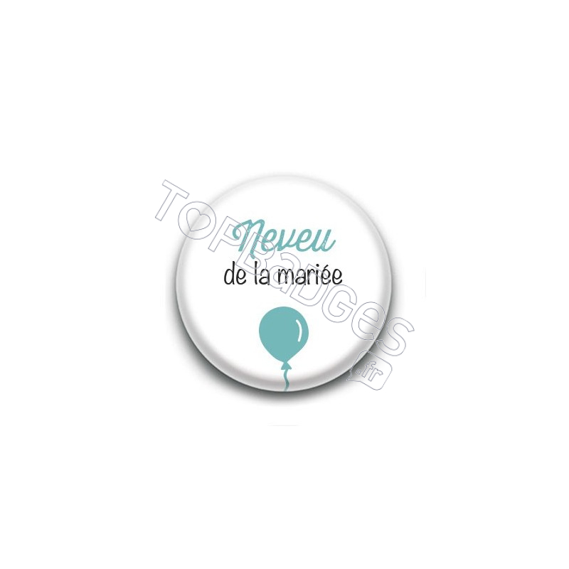 Badge : Picto, Neveu de la mariée