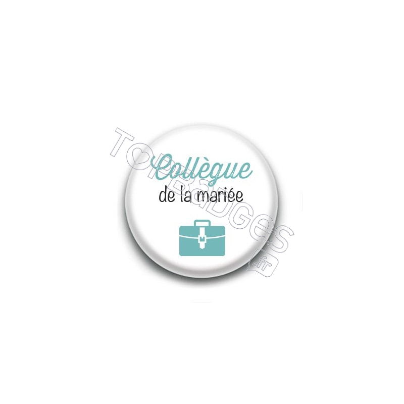 Badge : Picto, Collègue de la mariée