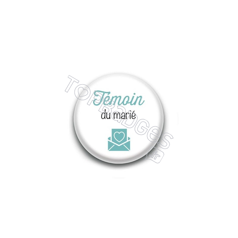 Badge : Picto, Témoin du marié