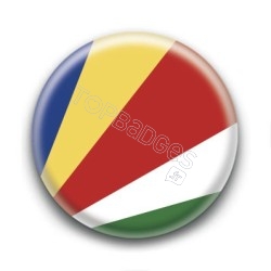 Badge : Drapeau Seychelles