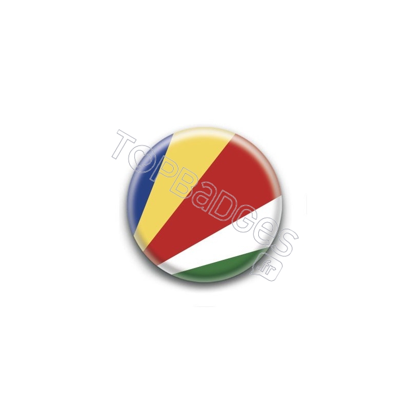 Badge : Drapeau Seychelles