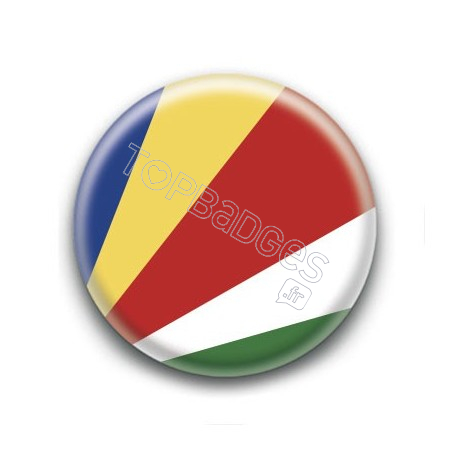 Badge : Drapeau Seychelles