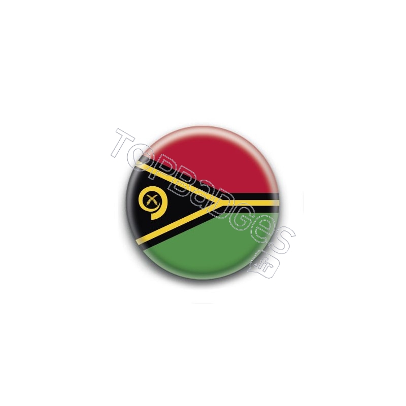 Badge : Drapeau Vanuatu