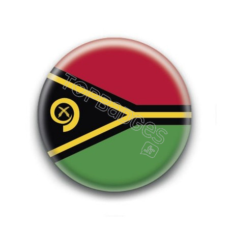 Badge : Drapeau Vanuatu