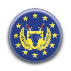 Badge : Drapeau des forces armées de l'Union Européenne