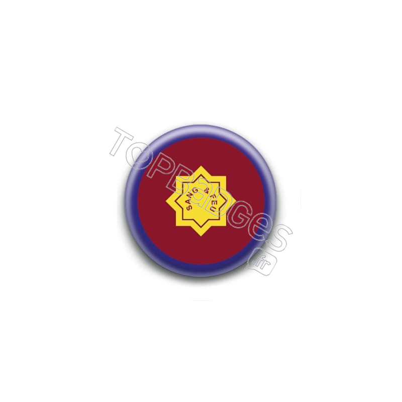 Badge : Drapeau de l'armée du salut