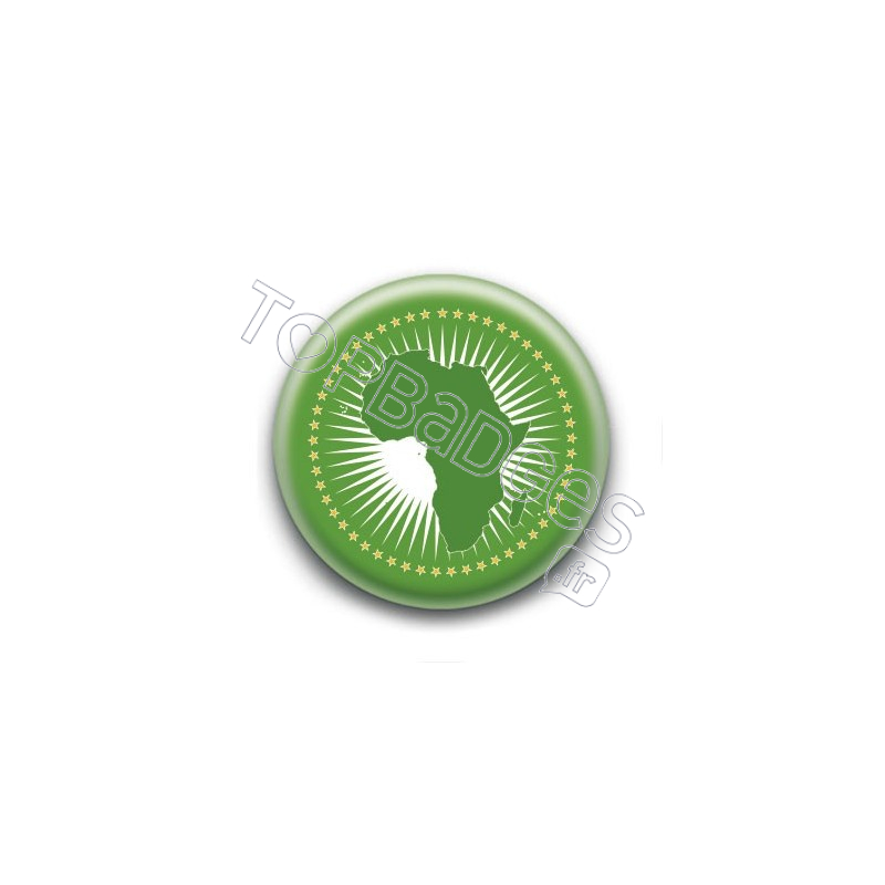 Badge : Drapeau de l'Union Africaine