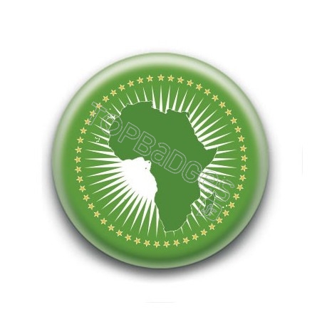 Badge : Drapeau de l'Union Africaine