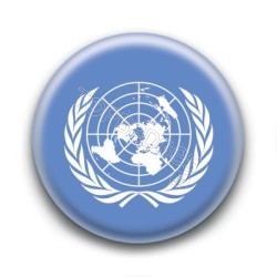 Badge : Drapeau de l'ONU