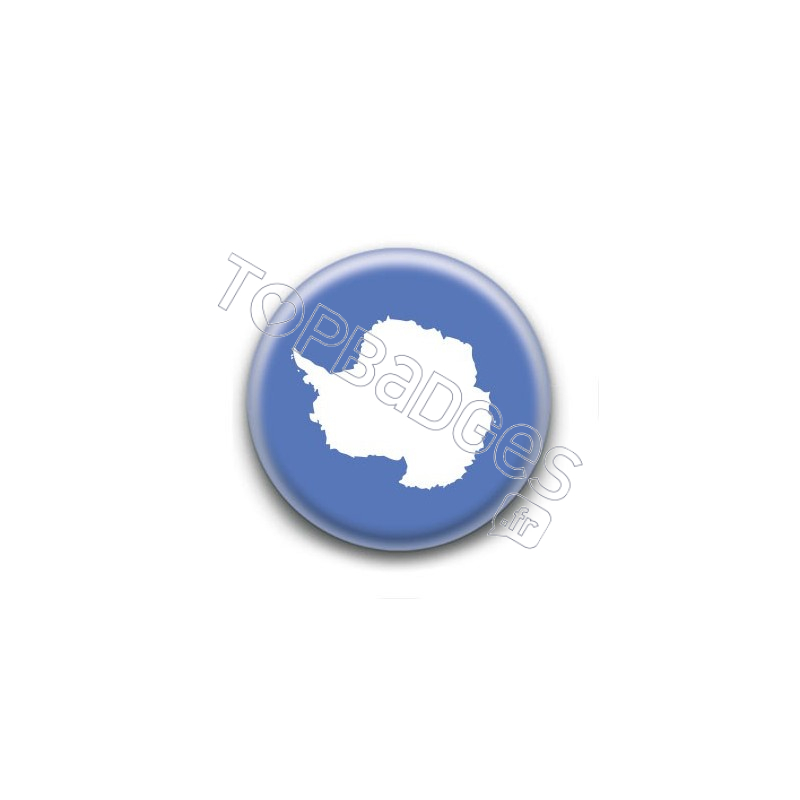 Badge : Drapeau de l'Antarctique