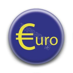 Badge : Drapeau zone euro