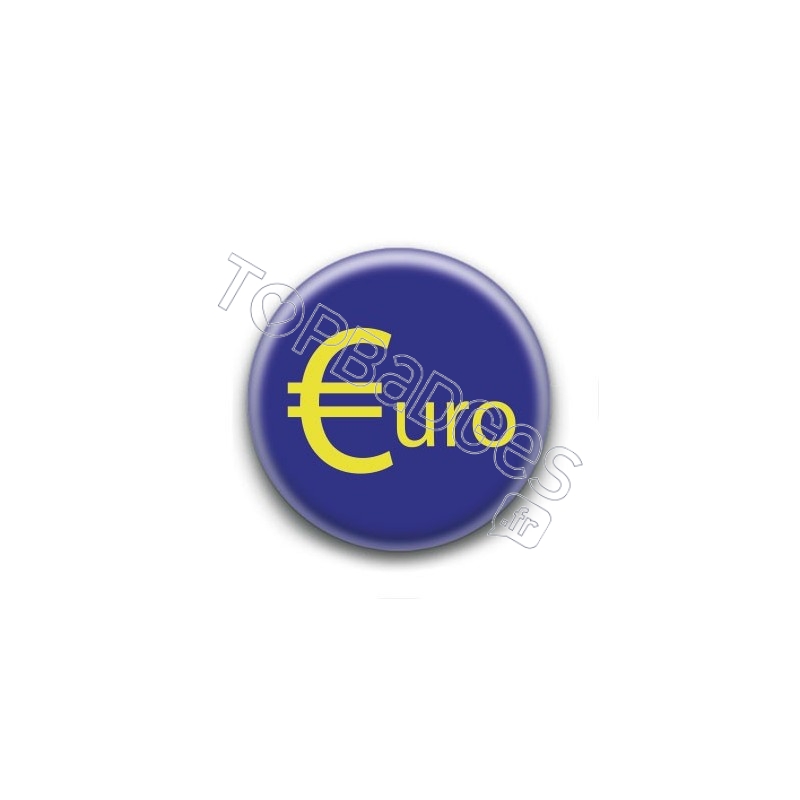 Badge : Drapeau zone euro