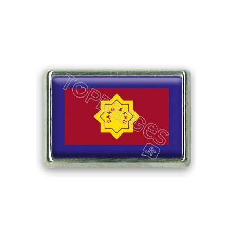 Pins rectangle : Drapeau armée du salut