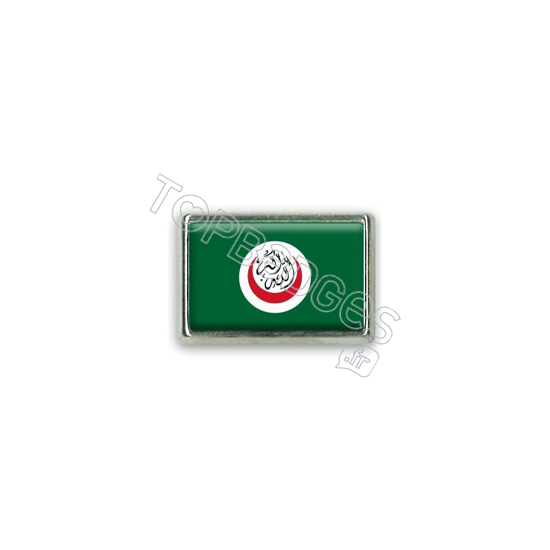 Pins rectangle : Drapeau organisation de la coopération islamique