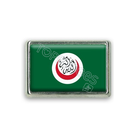 Pins rectangle : Drapeau organisation de la coopération islamique