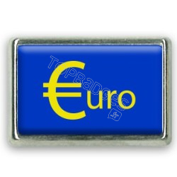 Pins rectangle : Drapeau zone euro