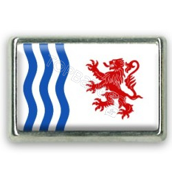 Pins rectangle : Drapeau Nouvelle Aquitaine