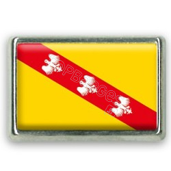 Pins rectangle : Drapeau Lorraine