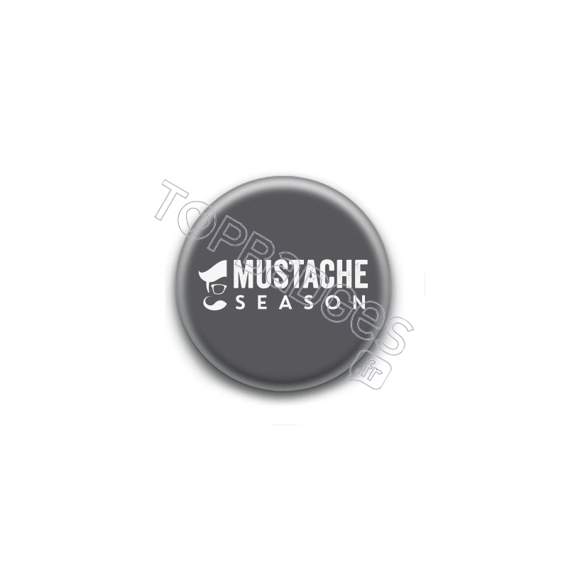 Badge : Mustache season