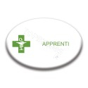 Badge ovale : Apprenti