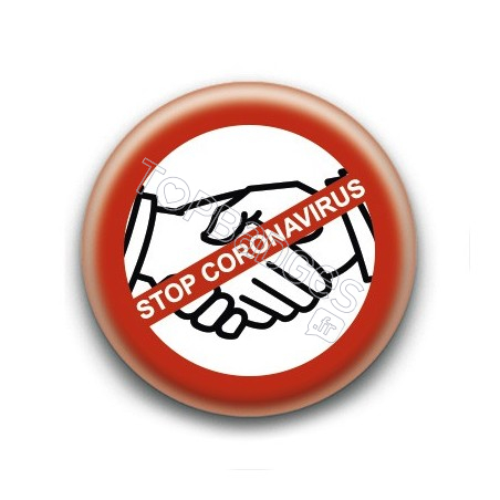 Badge Stop Coronavirus