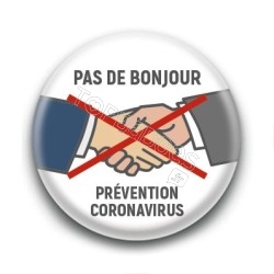 Badge pour vous protéger de la grippe