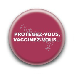 Badge pour vous protéger de la grippe