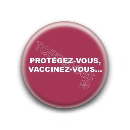 Badge pour vous protéger de la grippe