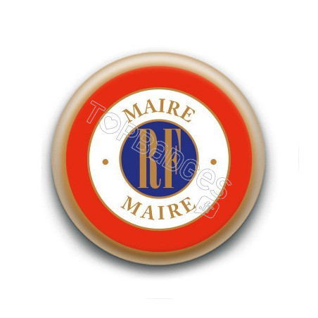 Badge : Maire